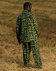 [UNISEX] JEROEN FRANKEN X LOCO MOSQUITO BORNEO BELTED TROUSERS: Alternate View #14