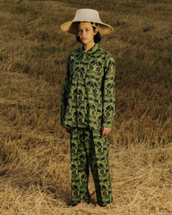 [UNISEX] JEROEN FRANKEN X LOCO MOSQUITO BORNEO BELTED TROUSERS: Alternate View #19