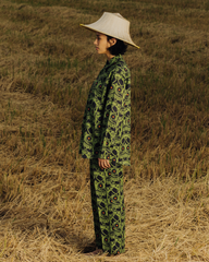 [UNISEX] JEROEN FRANKEN X LOCO MOSQUITO BORNEO BELTED TROUSERS: Alternate View #22