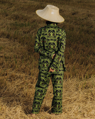 [UNISEX] JEROEN FRANKEN X LOCO MOSQUITO BORNEO BELTED TROUSERS: Alternate View #23